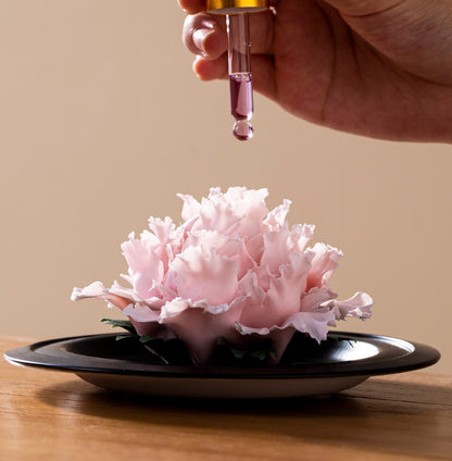 Ceramic Hand-kneaded Peony Flower