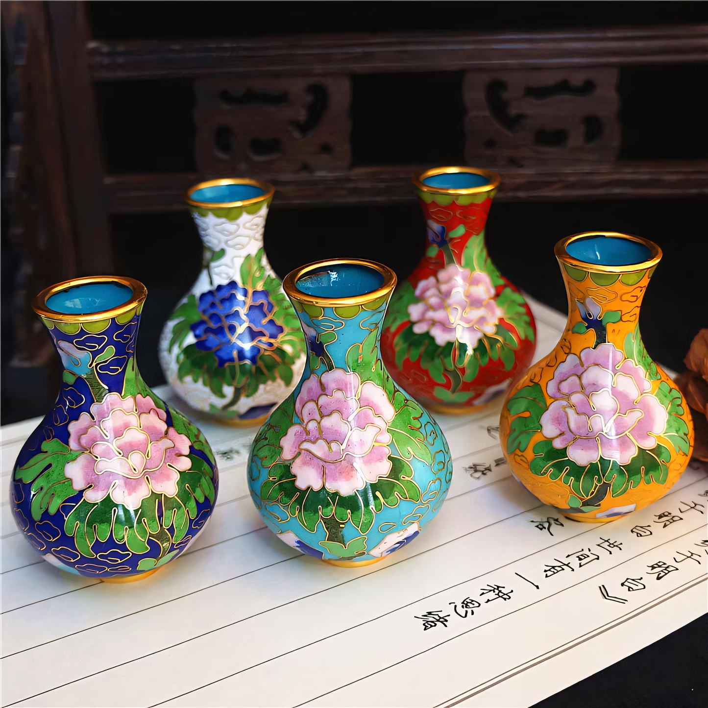 Cloisonné Cute Mini Vase