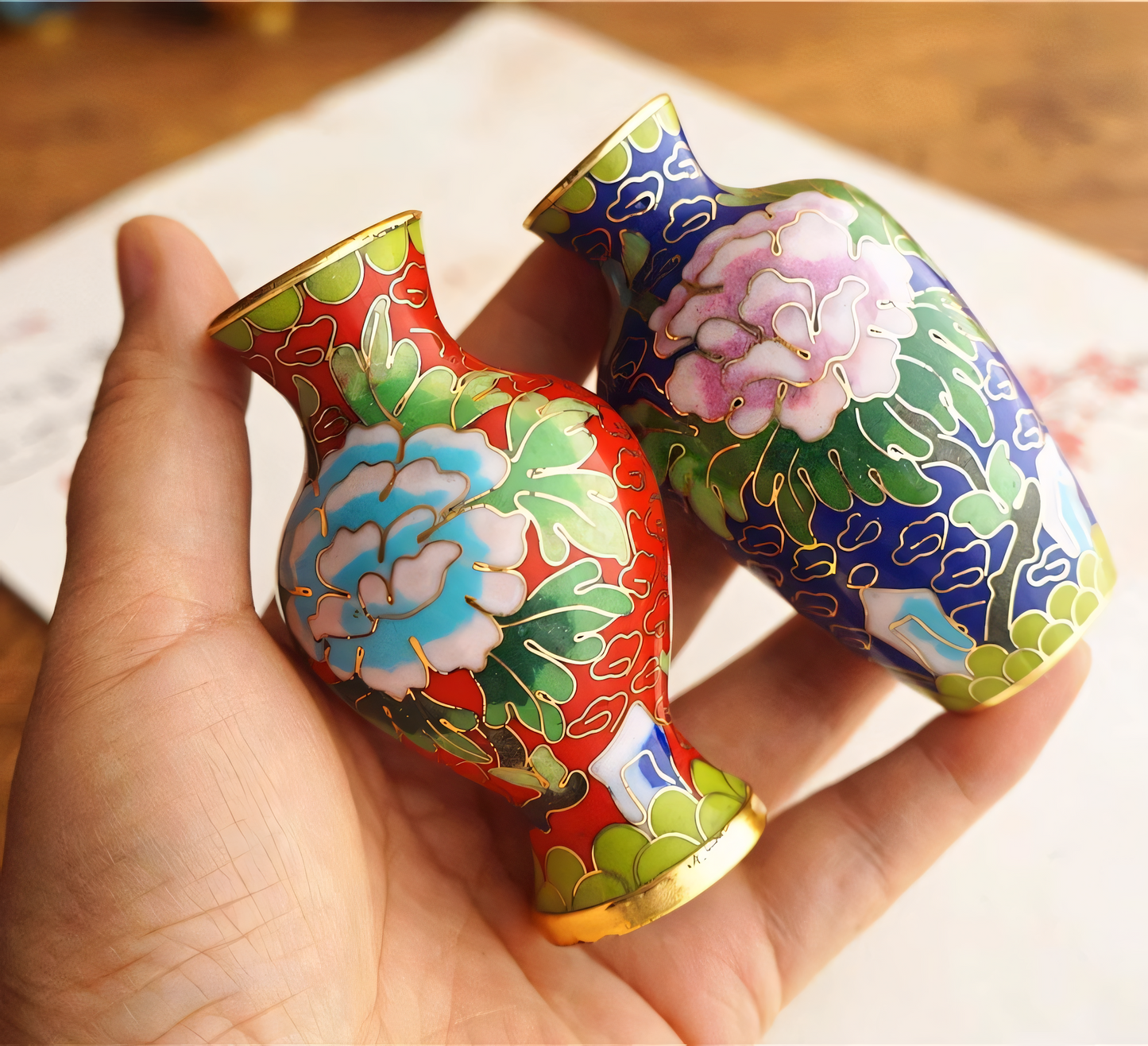 Cloisonné Cute Mini Vase