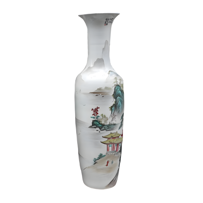 A Large Famille 'LandScape' Vase